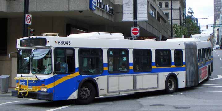 Coast Mountain Bus New Flyer D60LF articulated bus B8045